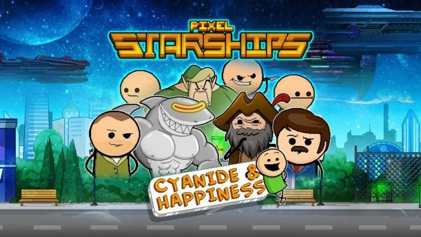Pixel Starships launches Cyanide & Happiness collab with new characters and plenty of wacky humour